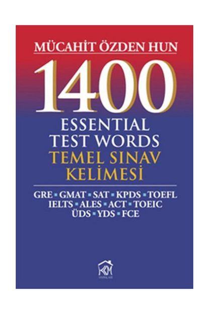 Kurgu Kultur Merkezi Yayinlari 1400 Essential Test Words Temel Sinav Kelimesi Mucahit Ozden Hun Trendyol