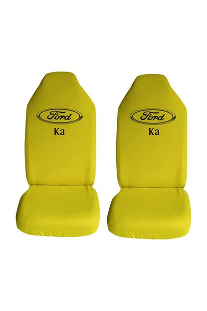 modatools ford ka ozel araba oto koltuk kilifi on arka takim sari penye araca ozel baskili fiyati yorumlari trendyol