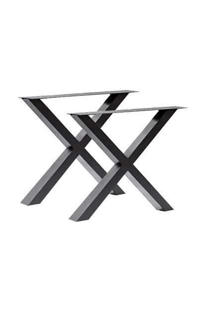 Grande Home Metal Ahsap Ve Kutuk X Bank Ayagi 30cm X 41cm Trendyol