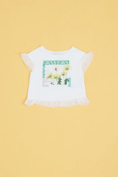 Lia Lea Kiz Bebek Beyaz Bluz Trendyol