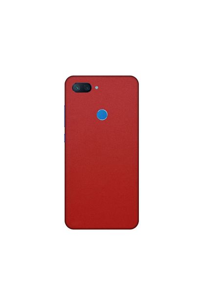 Kapak Olsun Xiaomi Mi 8 Lite Kirmizi Telefon Kaplamasi Trendyol