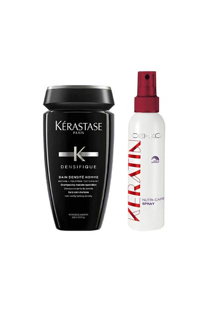 Kerastase Densifique Erkeklere Ozel Yogunlastirici Sampuan 250ml Cehko Keratin Nutri Care Sprey 150 Ml Trendyol