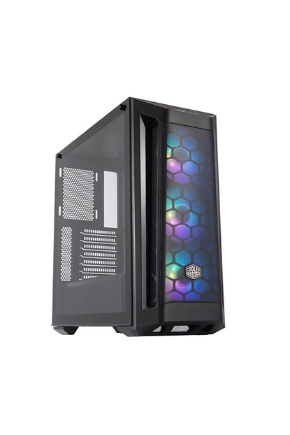 Cooler Master Masterbox Mb511 Tempered Glass Argb Led 3x120mm Fanli Mesh On Panel Pencereli Midtower Kasa Trendyol