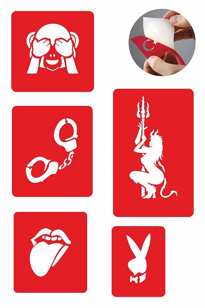 One Spray Tattoo Fantezi Kaliplari 5 Adet Gecici Dovme Deseni Spreysiz Fiyati Yorumlari Trendyol