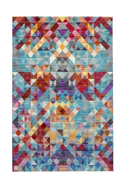 Tugra Hali Brooklyn 5118 Multicolor Trendyol
