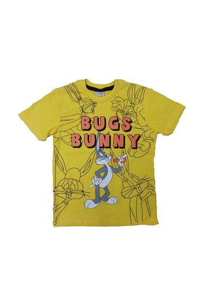 Irem Cocuk Giyim Erkek Cocuk Bugs Bunny Desenli Tisort Trendyol