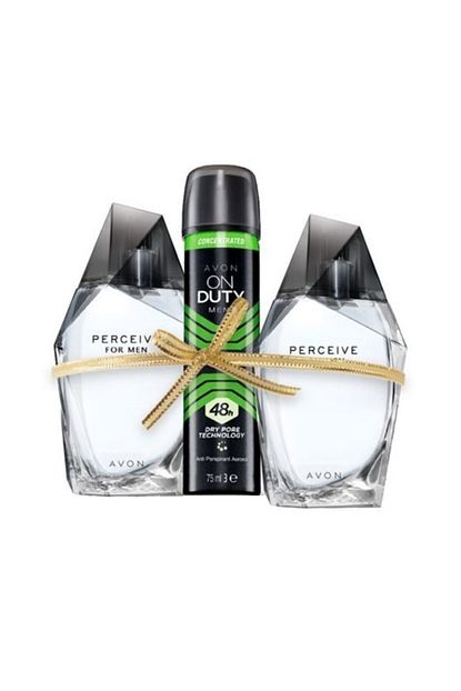 Avon Perceive Erkek Parfum Seti Trendyol