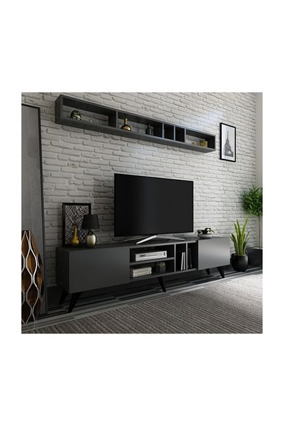 Herseycik Asti Tv Unitesi N12 Antrasit Trendyol
