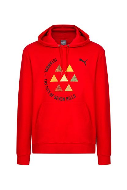 Puma Istanbul Collection Seven Hills Kapusonlu Sweatshirt Trendyol