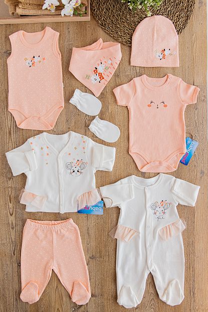 Babymod Minik Fare Kiz Bebek Hastane Cikisi Bebek Takimi Trendyol