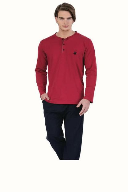 Yorkshire Polo Club Erkek 2li Penye Pijama Takimi Trendyol