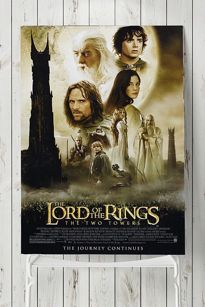 Postermanya The Lord Of The Rings The Two Towers Yuzuklerin Efendisi Iki Kule Film Afisi 90x130cm Trendyol