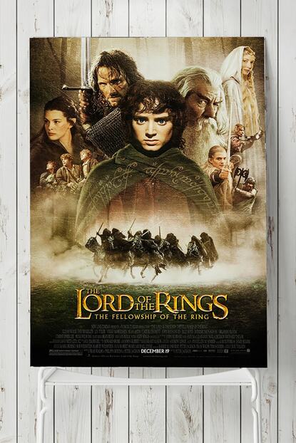 Postermanya The Lord Of The Rings The Fellowship Of The Ring Yuzuklerin Efendisi Yuzuk Kardesligi Film Afisi Trendyol