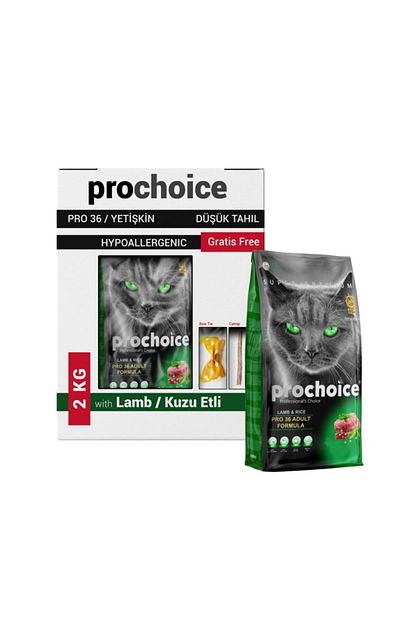 Pro Choice Prochoice Pro 36 Adult Lamb Kuzulu Kedi Mamasi 2 Kg Trendyol