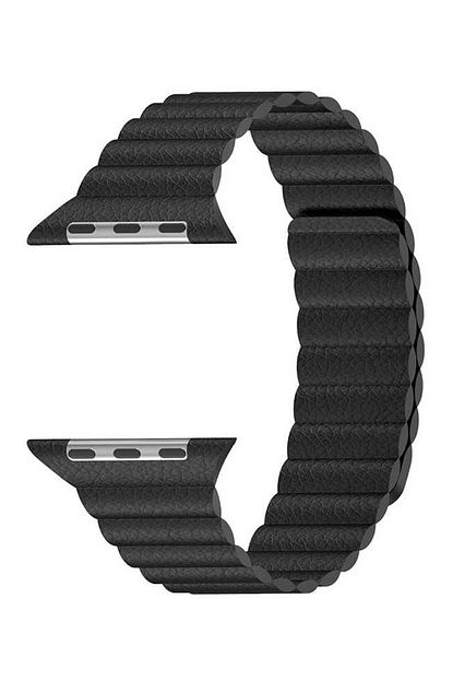 Elfia Apple Watch 4 Nesil 40mm Miknatisli Deri Loop Saat Kordonu Trendyol