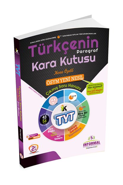 Informal Yayinlari Tyt Turkcenin Kara Kutusu Paragraf 2 Cilt K O S B Trendyol