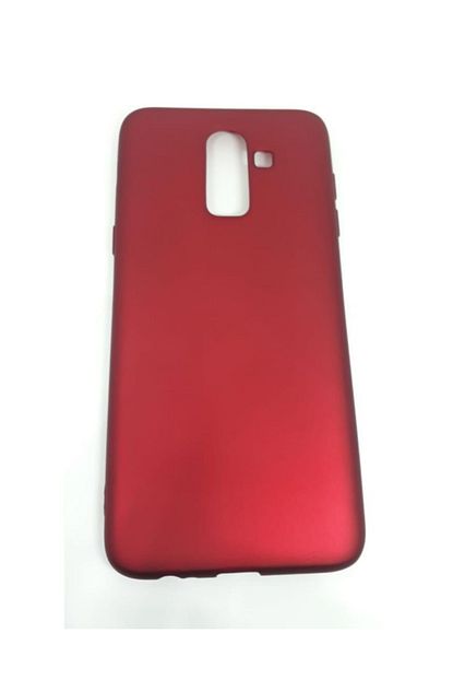 Samsung Galaxy J8 2018 Silikon Telefon Kilifi Kirmizi Trendyol