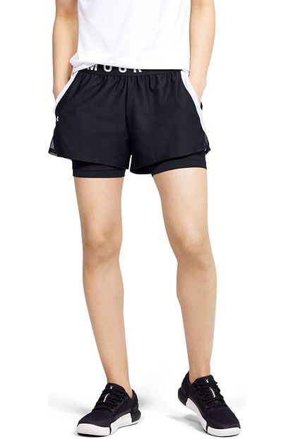 Under Armour Kadin Spor Taytli Sort Play Up 2 1351981 001 Trendyol