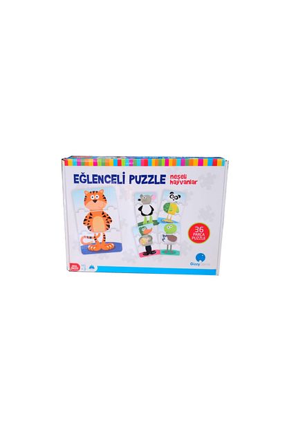 Gizzy Game Eglenceli Puzzle Neseli Hayvanlar 36 Parca Trendyol