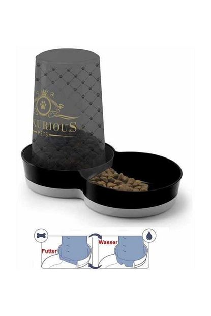Moderna Trendy Luxurious Hazneli Kedi Kopek Mama Su Kabi 1 5 Lt Trendyol