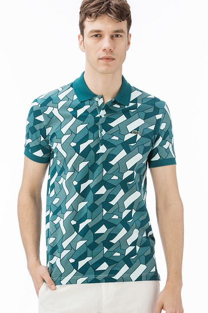 Lacoste Erkek Slim Fit Mavi Polo Yaka T Shirt Ph0907 Trendyol