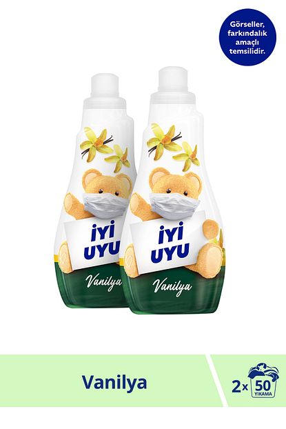 Yumos Extra Konsantre Yumusatici Vanilya Pamuk Cicegi 1200 Ml 50 Yikama 2 Li Paket Trendyol