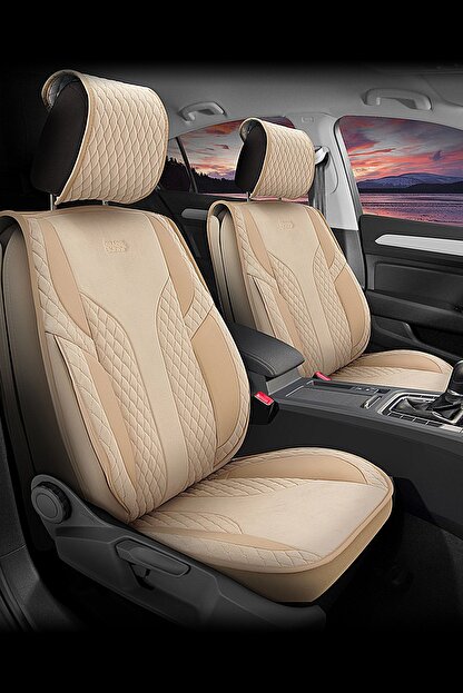 Deluxe Boss Opel Corsa Uyumlu Kadife Deri Oto Koltuk Kilifi Luxury Fit Comfort Cf12 Trendyol