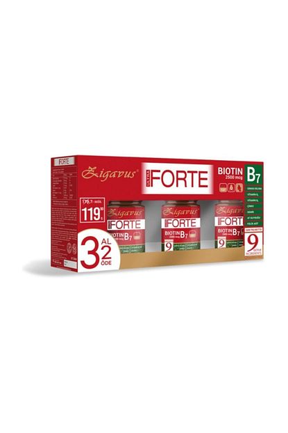Zigavus Ultra Forte Biotin B7 30 Tablet Sac Tirnak Ve Cilt 3 Al 2 Ode 8699349130190 Trendyol