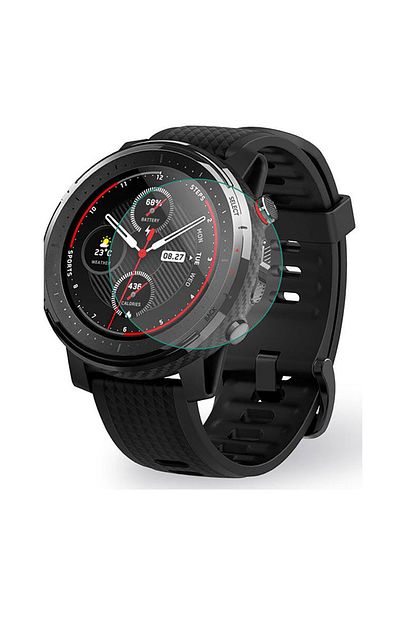 xiaomi amazfit stratos 3 watch nano esnek ekran koruma filmi