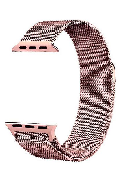 Elfia Apple Watch 5 Nesil 40mm Celik Tel Orgu Saat Kordonu Trendyol