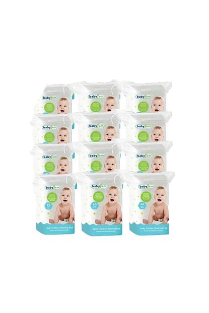 Babyjem Bebek Temizleme Pamugu 12 X 60 Adet Trendyol