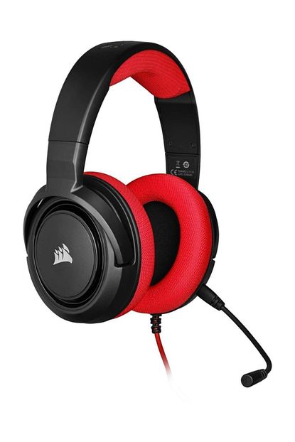 Corsair Hs35 Kirmizi Stereo Oyuncu Kulakligi Trendyol