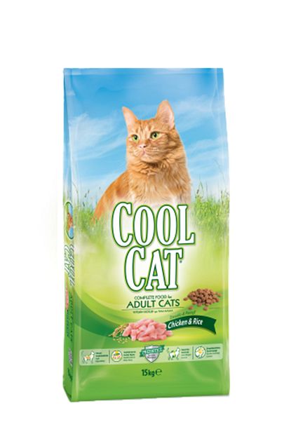 Cool Cat Tavuklu Ve Pirincli Yetiskin Kedi Mamasi 15 Kg Trendyol