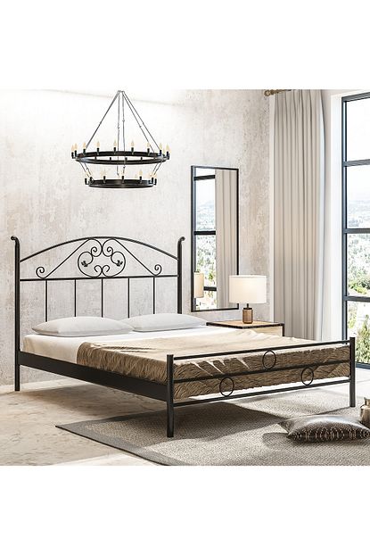 fano gizem 100x200 ferforje metal karyola tek kisilik ferforje yatak fiyati yorumlari trendyol