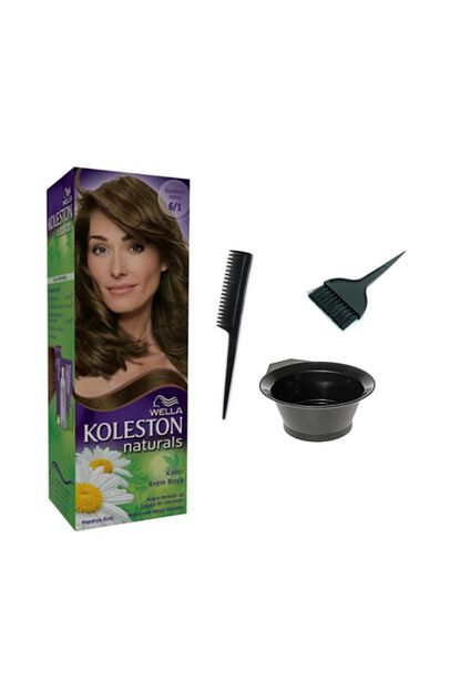 Koleston 2 Adet Naturals Boya 6 1 Buyuleyici Kahve Boya Tasi Trendyol