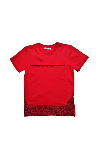 Nk Kids Now Kirmizi Renk Pamuklu Erkek T Shirt Trendyol