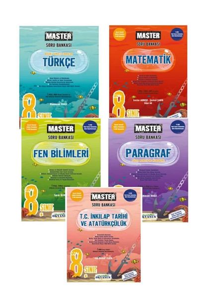 Okyanus Yayinlari 8 Sinif Lgs Yeni Baski Set 5 Kitap Trendyol