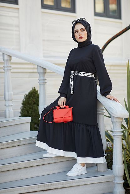 elbise siyah 785 001