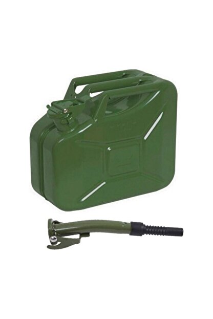 Knc 10 Litre Metal Benzin Bidonu Hortum Dahil Trendyol