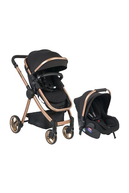 Tommybaby Toranto Gold Vip Travel Sistem Bebek Arabasi Puset Siyah Trendyol