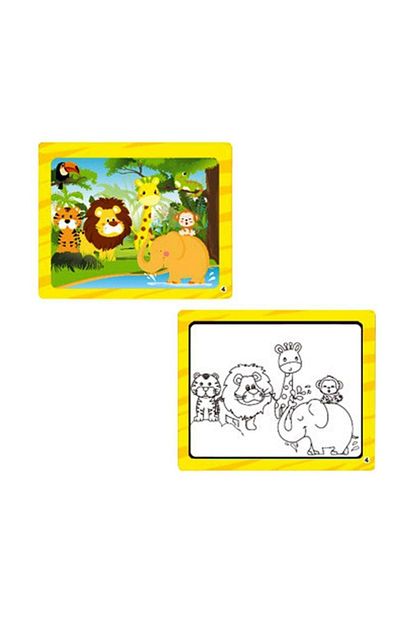Ayasegiticioyuncak Ayas Egitici Oyuncak Magic Water Book Sihirli Boyama Kitabi Hayvanlar Aslan Trendyol