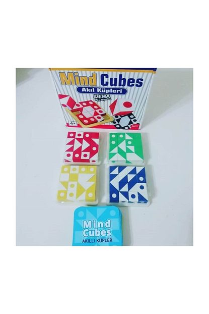 Deha Yayinlari Mind Cubes Renkli Kupler Q Bitz Zeka Oyunu Trendyol