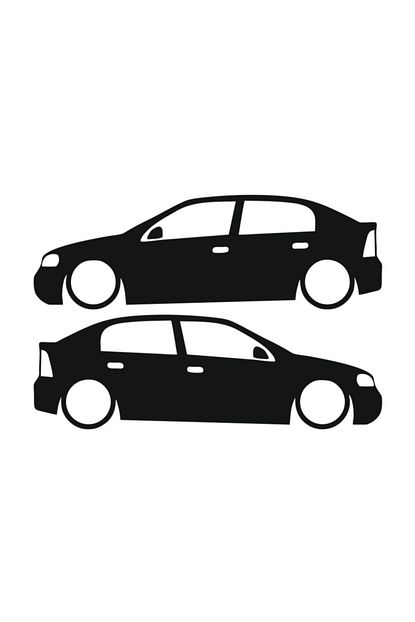 3m Opel Astra G Hb Basik Arac Sticker Beyaz Renk Trendyol