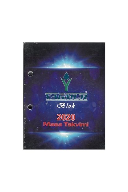 Yagmur 2020 Masa Takvimi Blok Trendyol