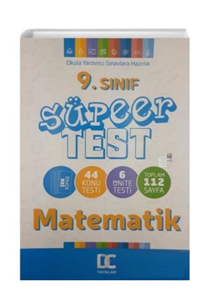 Dogru Cevap Yayinlari 9 Sinif Matematik Super Test Cek Kopar Dc Yayinlari 2020 Fiyati Yorumlari Trendyol
