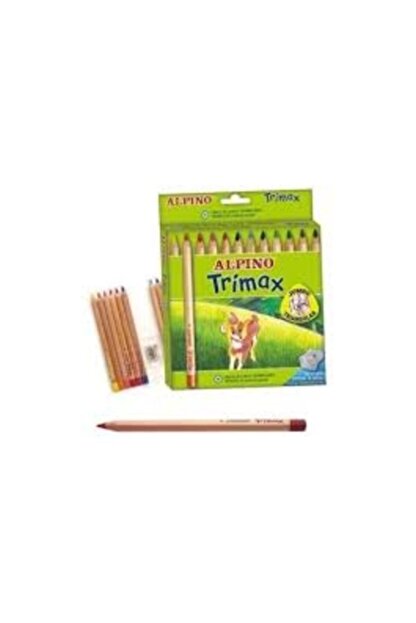 Alpino Trimax Jumbo 12 Renk Kuru Boya Fiyatlari