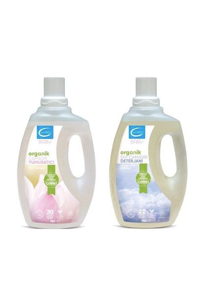 The Lifeco Baby Organik Sivi Camasir Deterjani 750ml Yumusatici 750ml Trendyol
