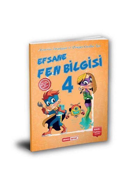 Kirmizi Beyaz Yayinlari 4 Sinif Efsane Fen Bilgisi Kirmizi Beyaz Yayinlari Trendyol