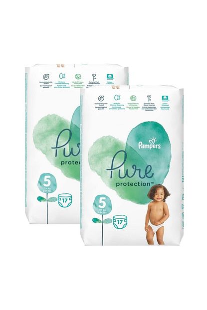 Prima Pampers Pure Bebek Bezi 5 Beden 17 Li X 2 Adet Trendyol