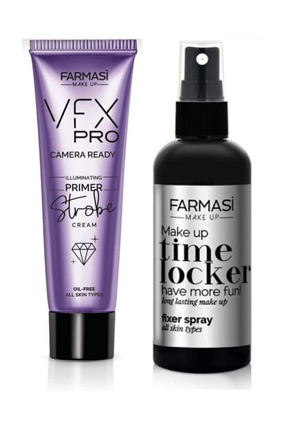 Farmasi Makyaj Sabitleyici 115 Ml Vfx Pro Isiltili Makyaj Bazi 25 Ml 2 Li Paket Trendyol